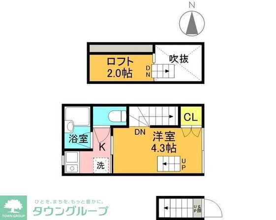 グレースアロー経堂の物件間取画像